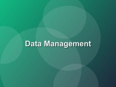 Data Management