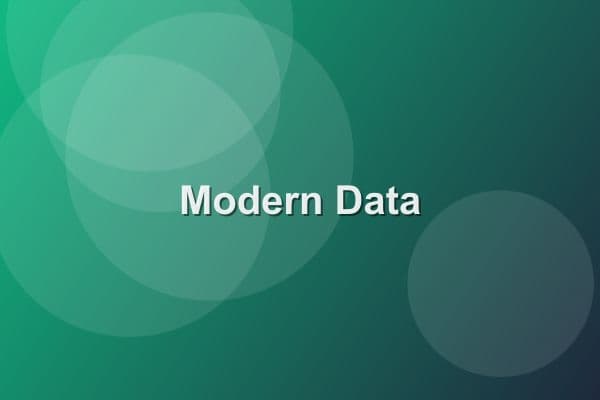 Modernized Data Environment